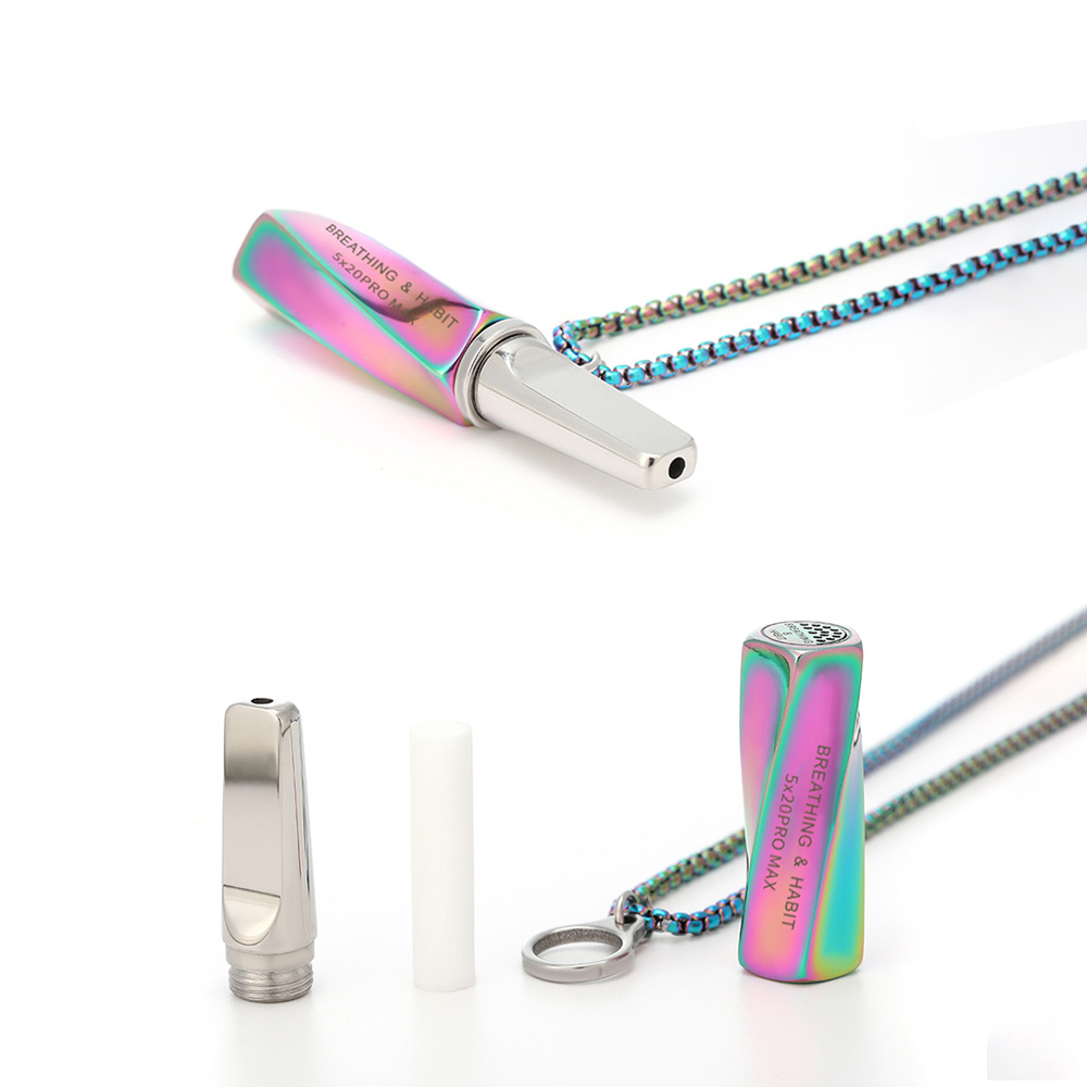 Stainless Steel Inhaler Neckla - Vaping Air 评论和价格