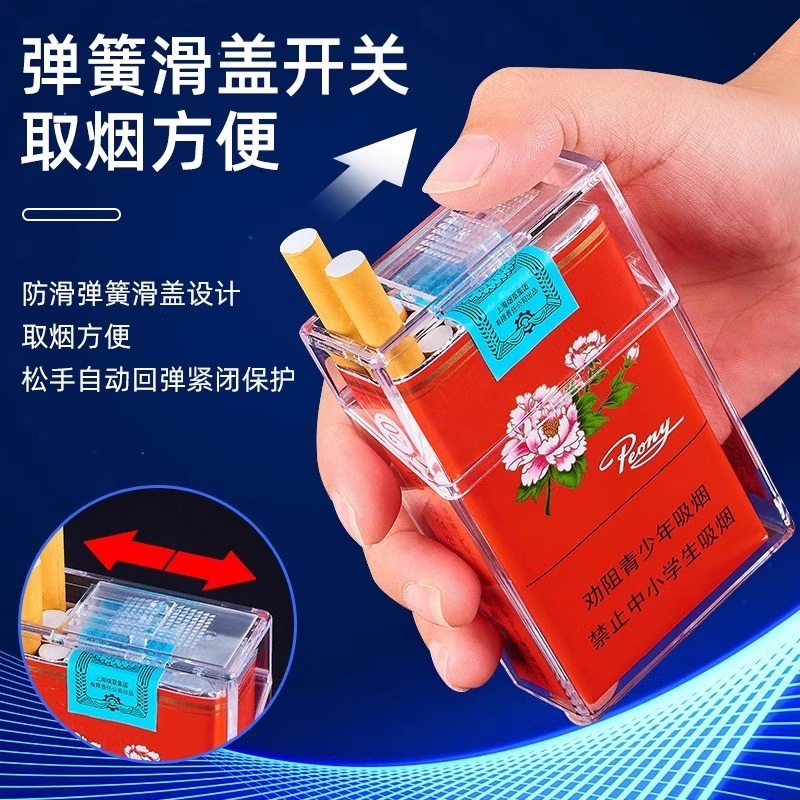 Transparent Flip Cover Sliding - Smoking & Vaping Accessories 评论和价格