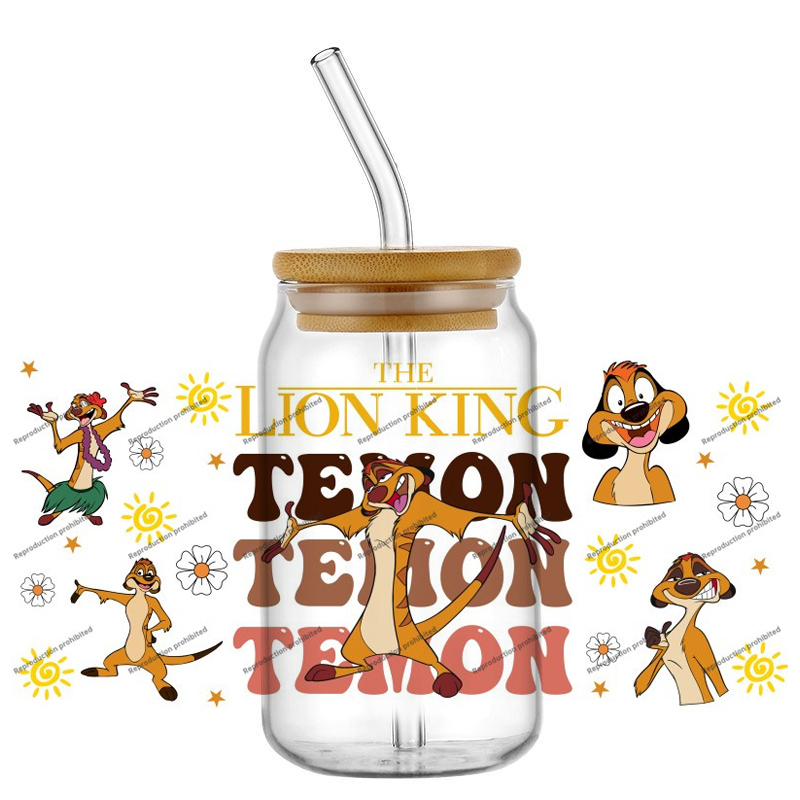 The KING Lion cartoon Characte - Rdta Tank Glass 评论和价格