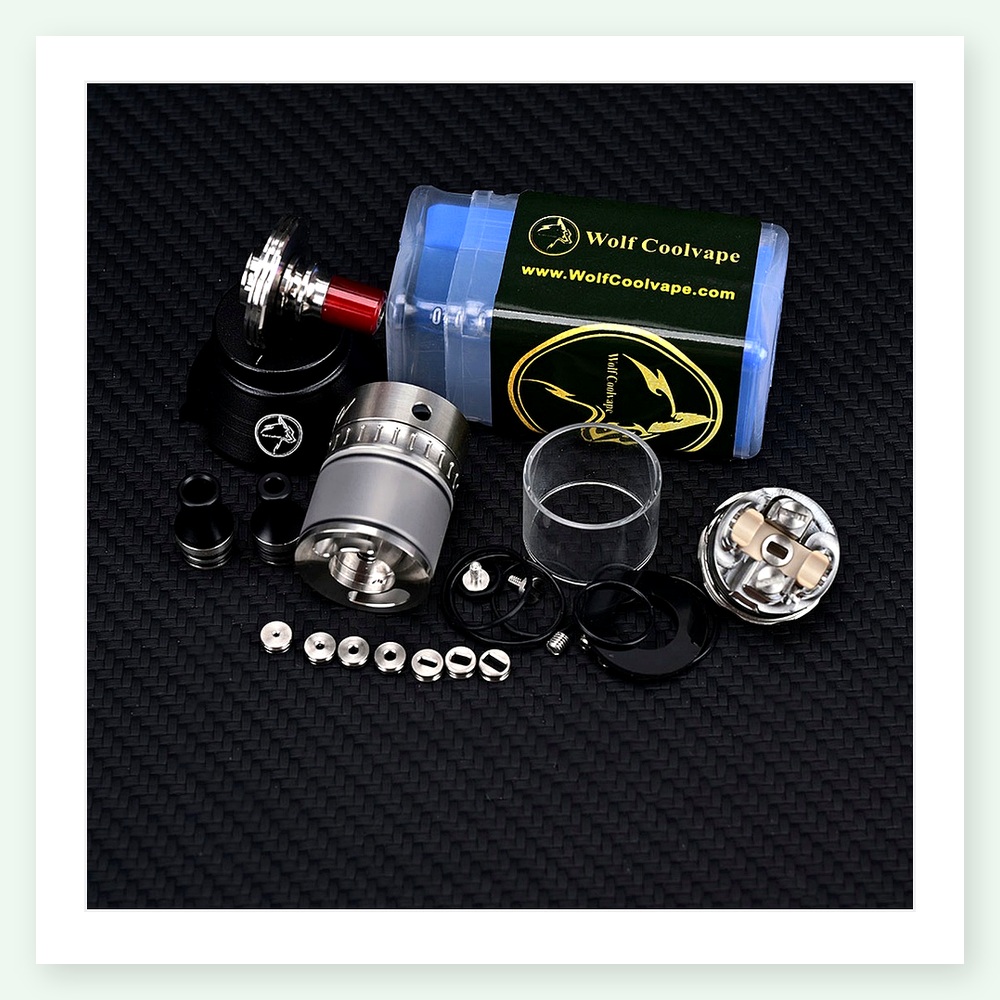 Wolfcoolvape NOLA RTA 3.2ml Re - Vaping Air 评论和价格