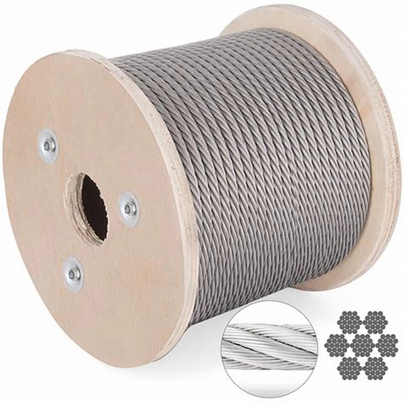 Wire Rope 7X19 Diameter 3.18mm - Stainless Wire Ss316 评论和价格