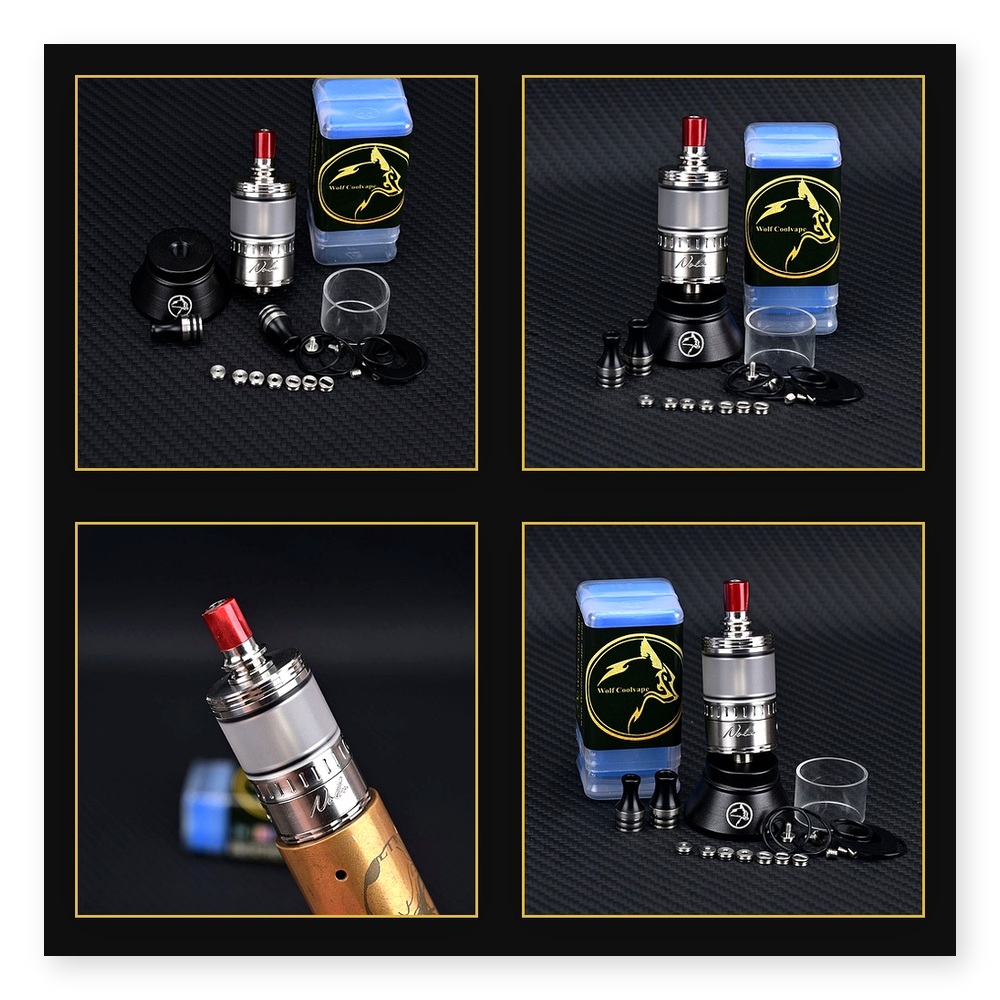 Wolfcoolvape NOLA RTA 3.2ml Re - Vaping Air 评论和价格