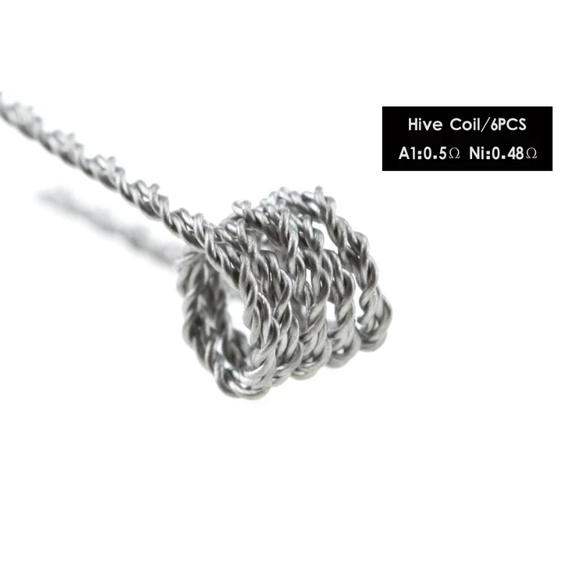 48Pcs/Set 8 in 1 Prebuilt Coil - Clapton Wire Pre Built 评论和价格